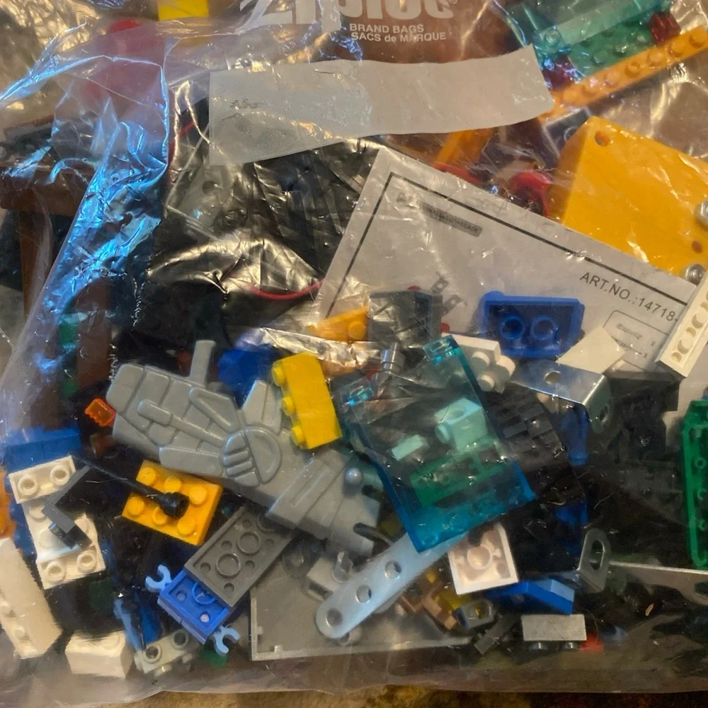 Lego Building Set Classic Blocks box + random Lego pieces